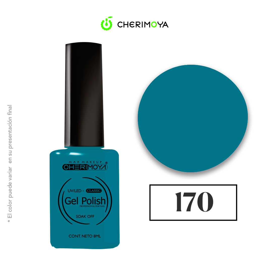 7805250221709.png Esmalte permanente 8 ml color 170 Cherimoya - Imagen 1