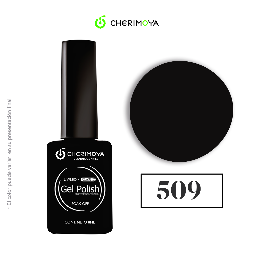 7805250225097.png Esmalte permanente 8 ml color 509 Cherimoya - Imagen 1