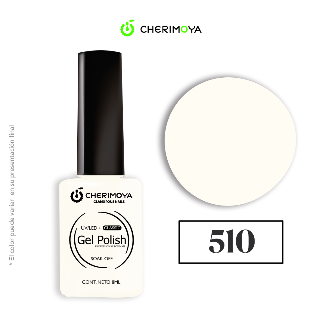 7805250225103.png Esmalte permanente 8 ml color 510 Cherimoya - Imagen 1
