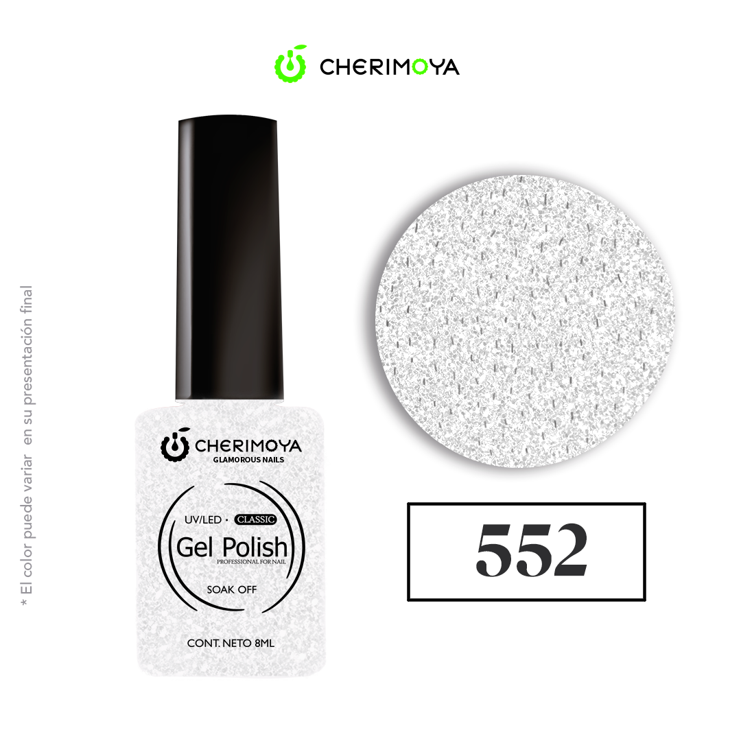 7805250225523.png Esmalte permanente 8 ml color 552 Cherimoya - Imagen 1