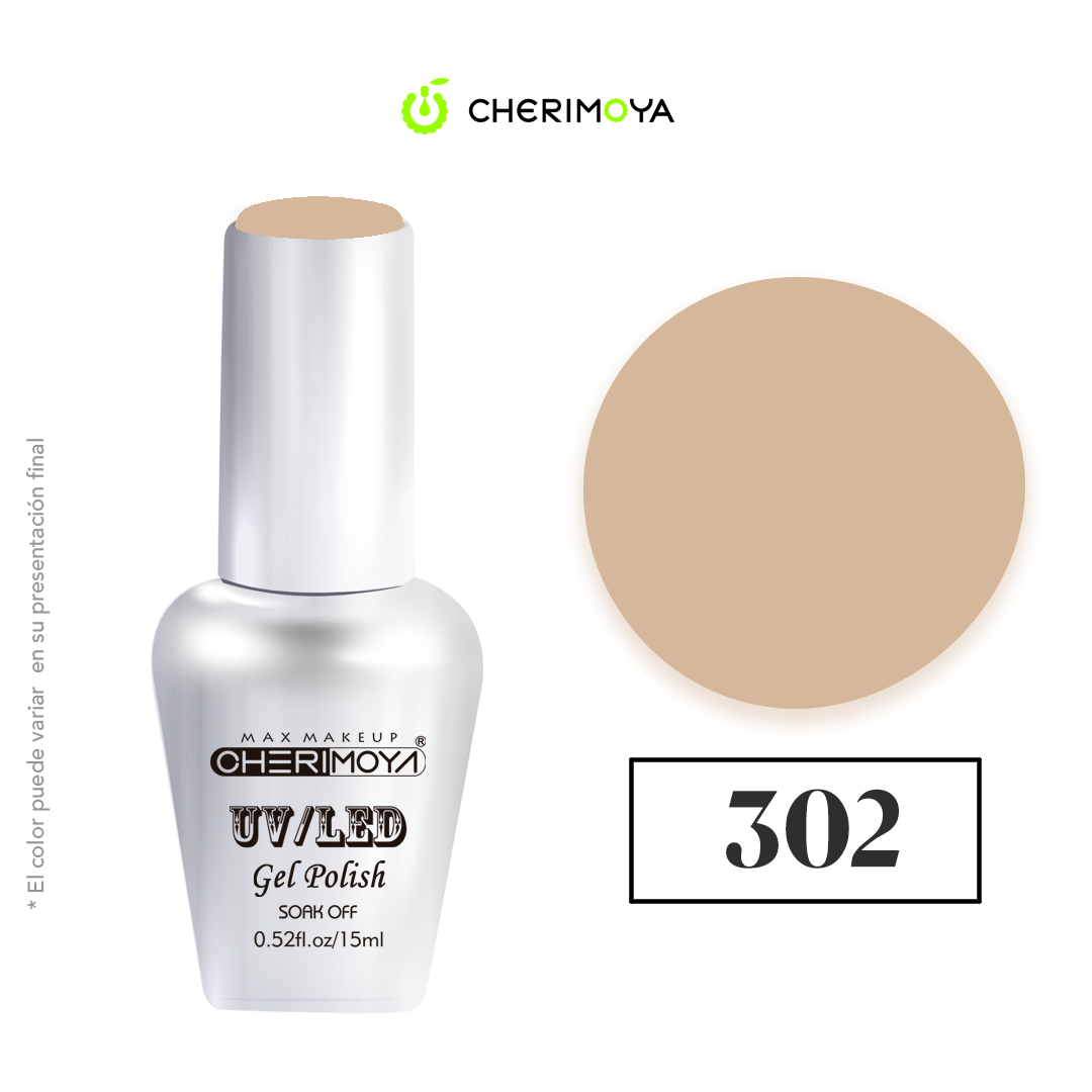 7805250353028.png Esmalte permanente 15 ml color 302 Cherimoya - Imagen 1