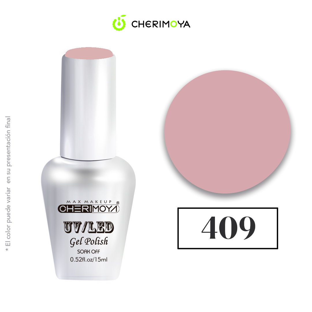 7805250354094.png Esmalte permanente 15 ml color 409 Cherimoya - Imagen 1