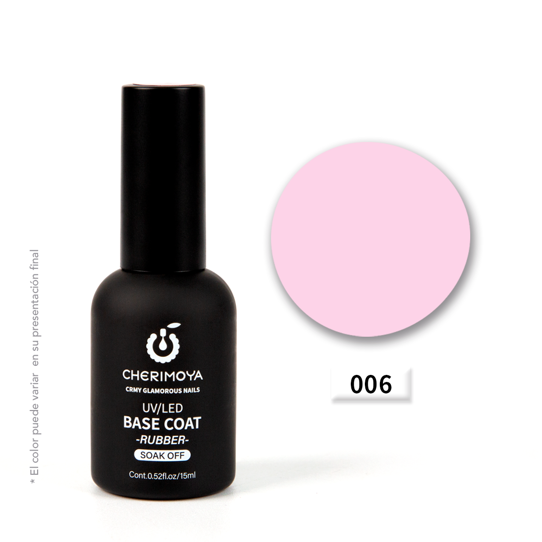 7805251020066.png Base Coat Rubber 006 Cherimoya - Imagen 1