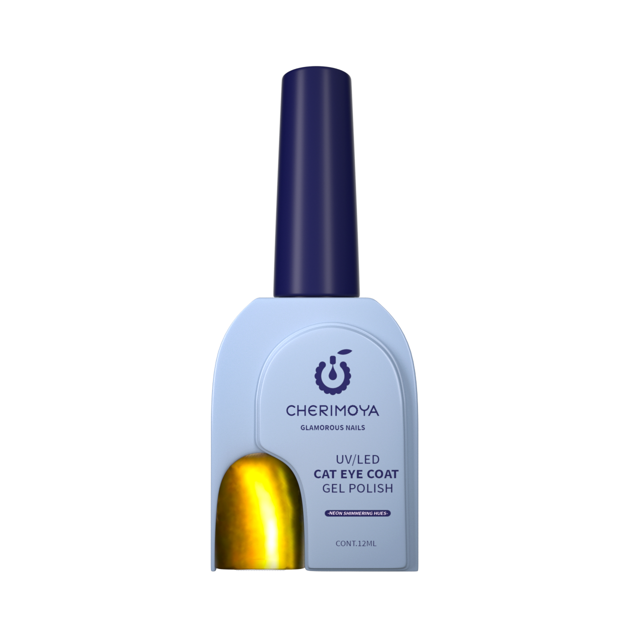 7805800830108.png Esmalte Ojo de Gato neon 010 12 ml Cherimoya - Imagen 1